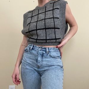 vintage sweater vest